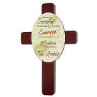 Serenity Prayer Personalized Keepsake Wall Cross